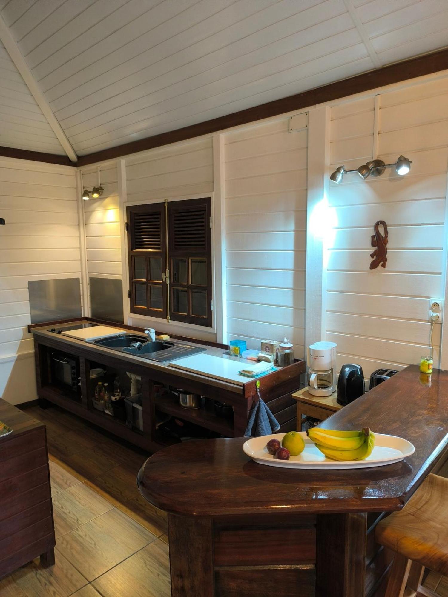 Studio Brazilia Bois Et Nature, Terrasse Avec Vue Sur Les Pitons เลอ โฮแบร์ ภายนอก รูปภาพ